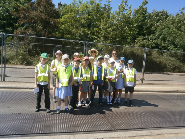 Highfield Primary School visit to the Port of Mistley